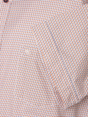 CASA MODA Regular fit Button Up Shirt in Orange