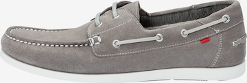 LLOYD Mocassins 'EDISON' in Grijs: voorkant