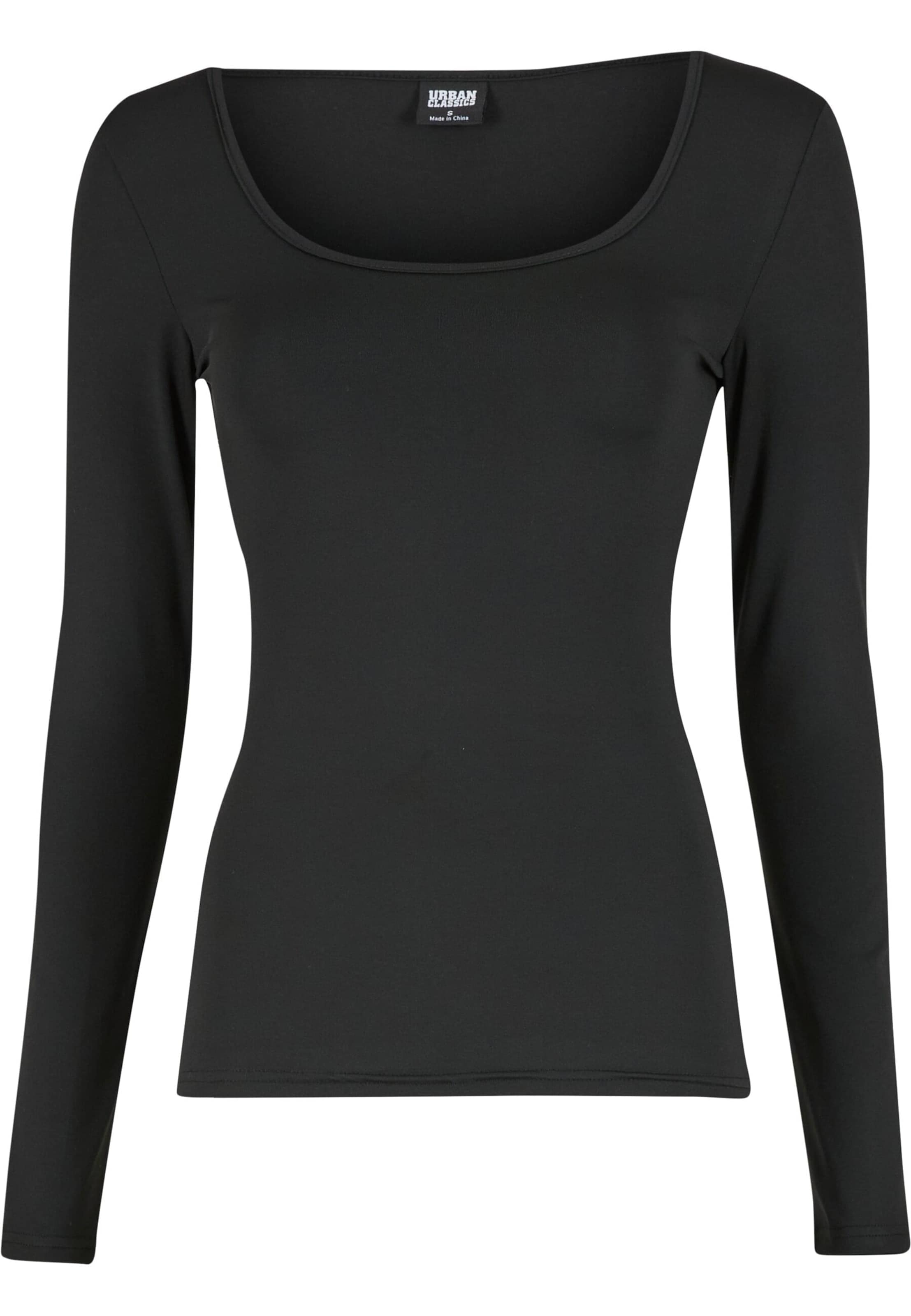 T-shirt Urban Classics en noir : devant