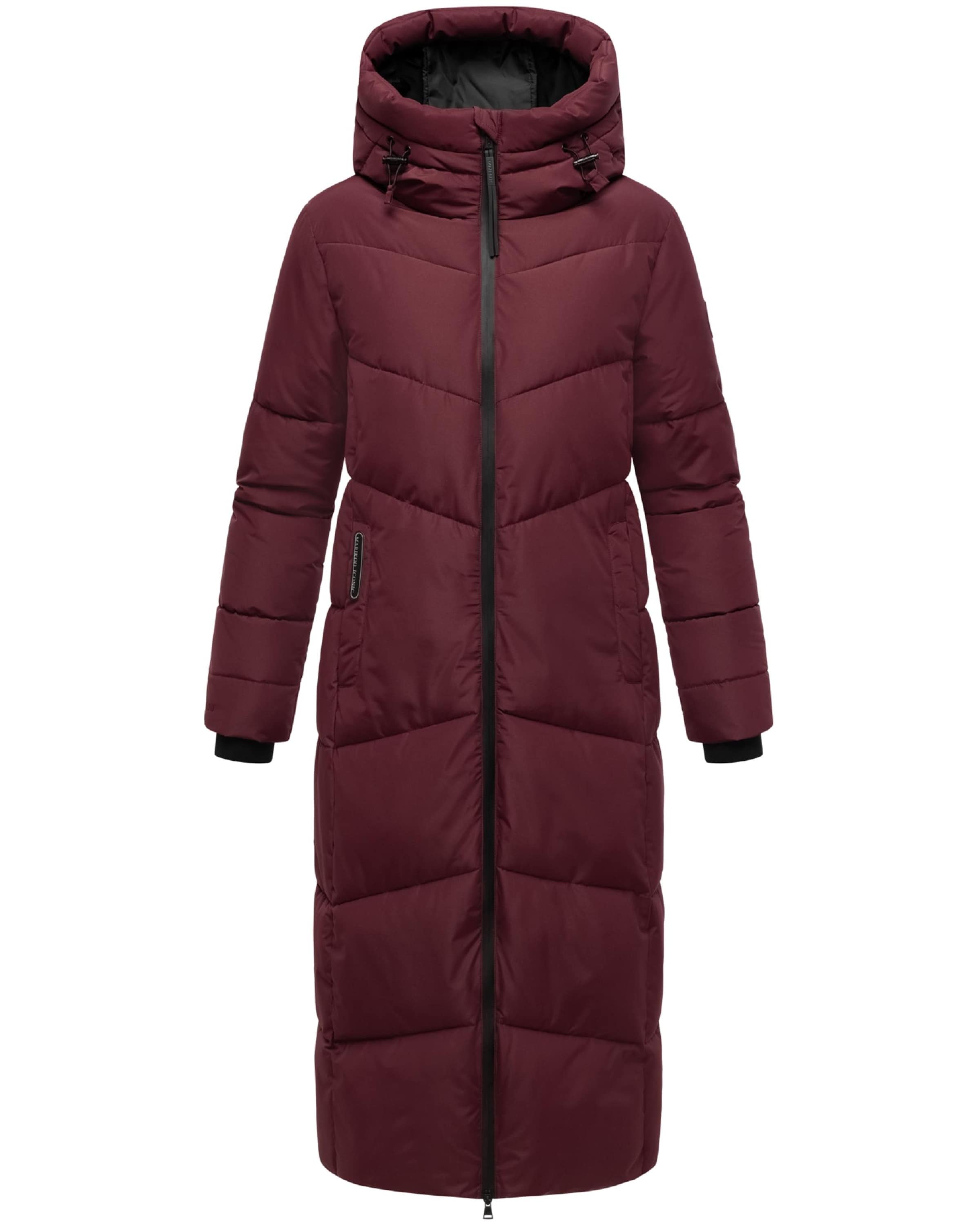 sarkans MARIKOO Ziemas mētelis 'Firella XVI': no priekšpuses