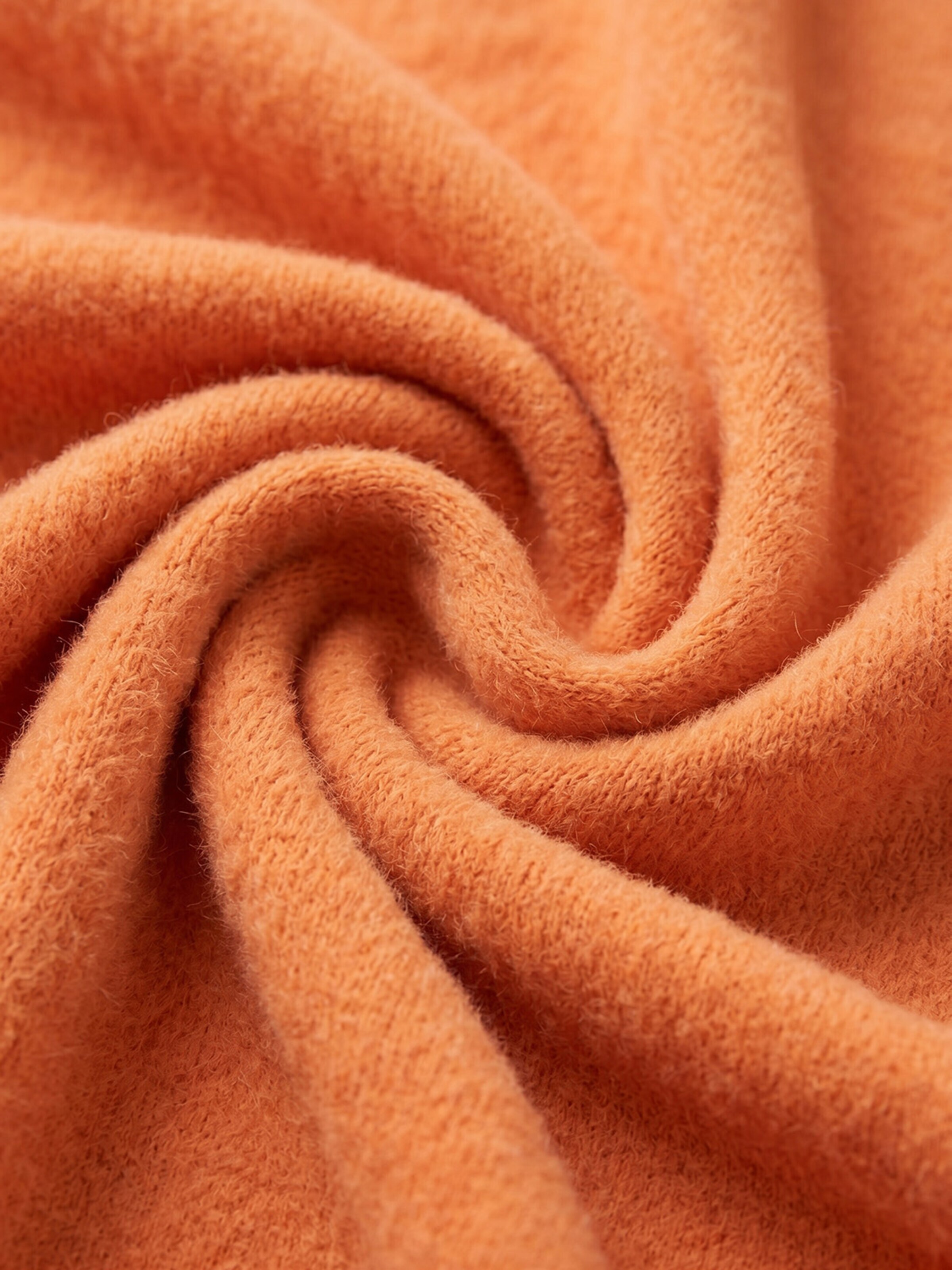 styleBREAKER Tuch 'Leichtes Strick Dreieckstuch Woll-Anteil'‌‌‌‌‌‌‌‌‌‌ in Orange