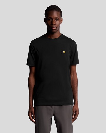 T-Shirt 'Geometric Globe' Lyle & Scott en noir : devant