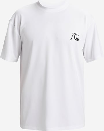 T-Shirt fonctionnel 'DNA Bubble' QUIKSILVER en blanc : devant