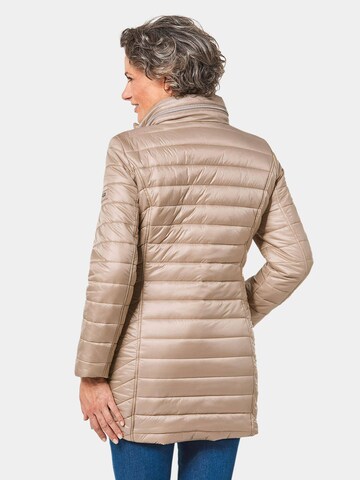 Goldner Jacke in Braun