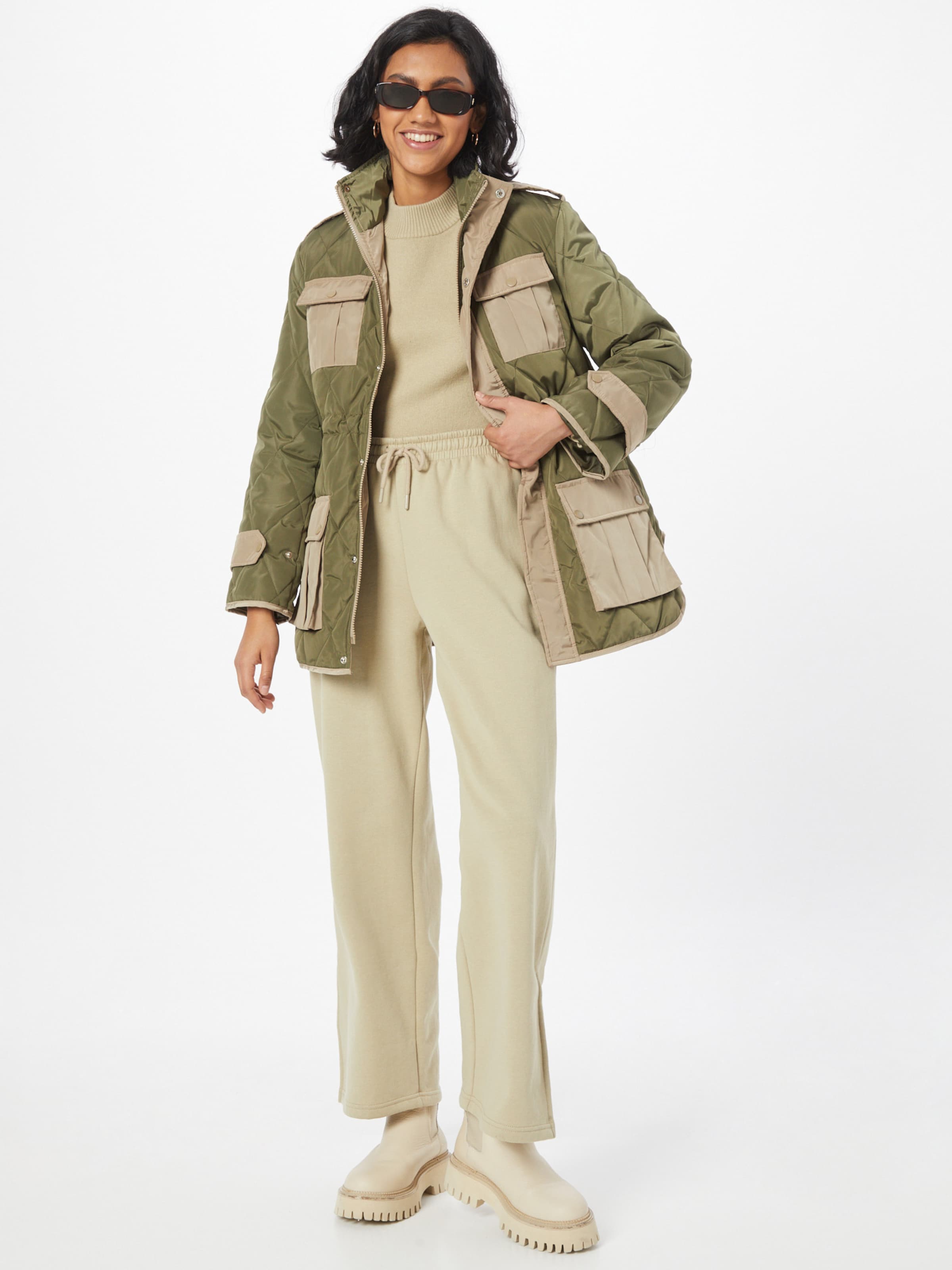 Frauen Jacken Neo Noir Jacke 'Cindi' in Khaki - OJ57951 Frauen Jacken Neo Noir Jacke 'Cindi' in Khaki - OJ57951