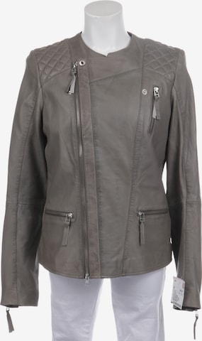 Mrs & Hugs Jacket & Coat in L in Grey: front