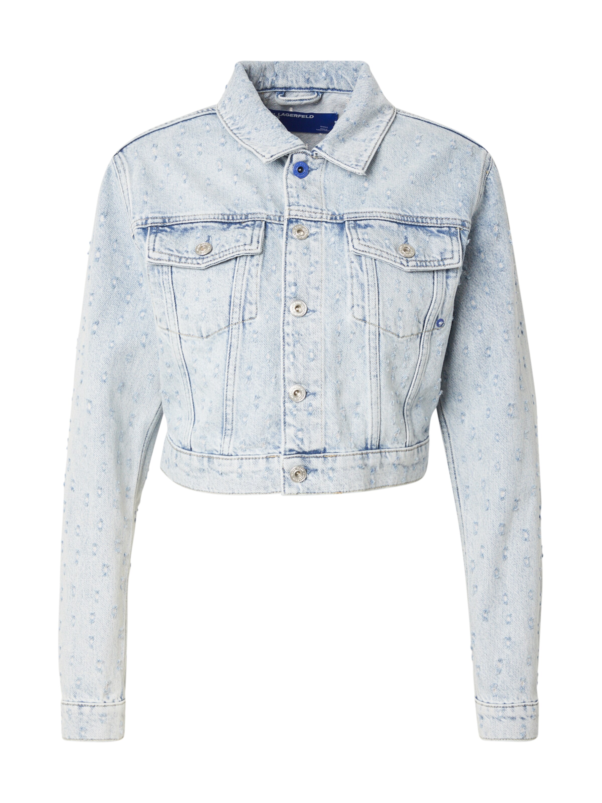 KARL LAGERFELD JEANS Kevad-sügisjope, värv sinine: eest vaates