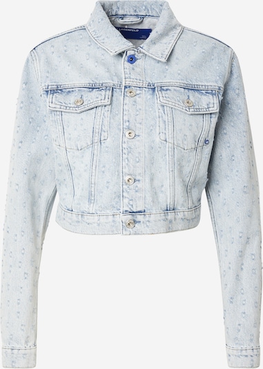 KARL LAGERFELD JEANS Välikausitakki värissä pastellinsininen, Tuotenäkymä