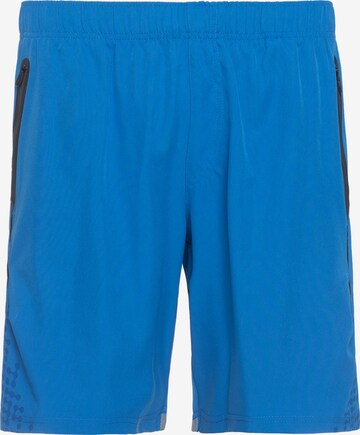 Spyder Regular Workout Pants in Blue: front