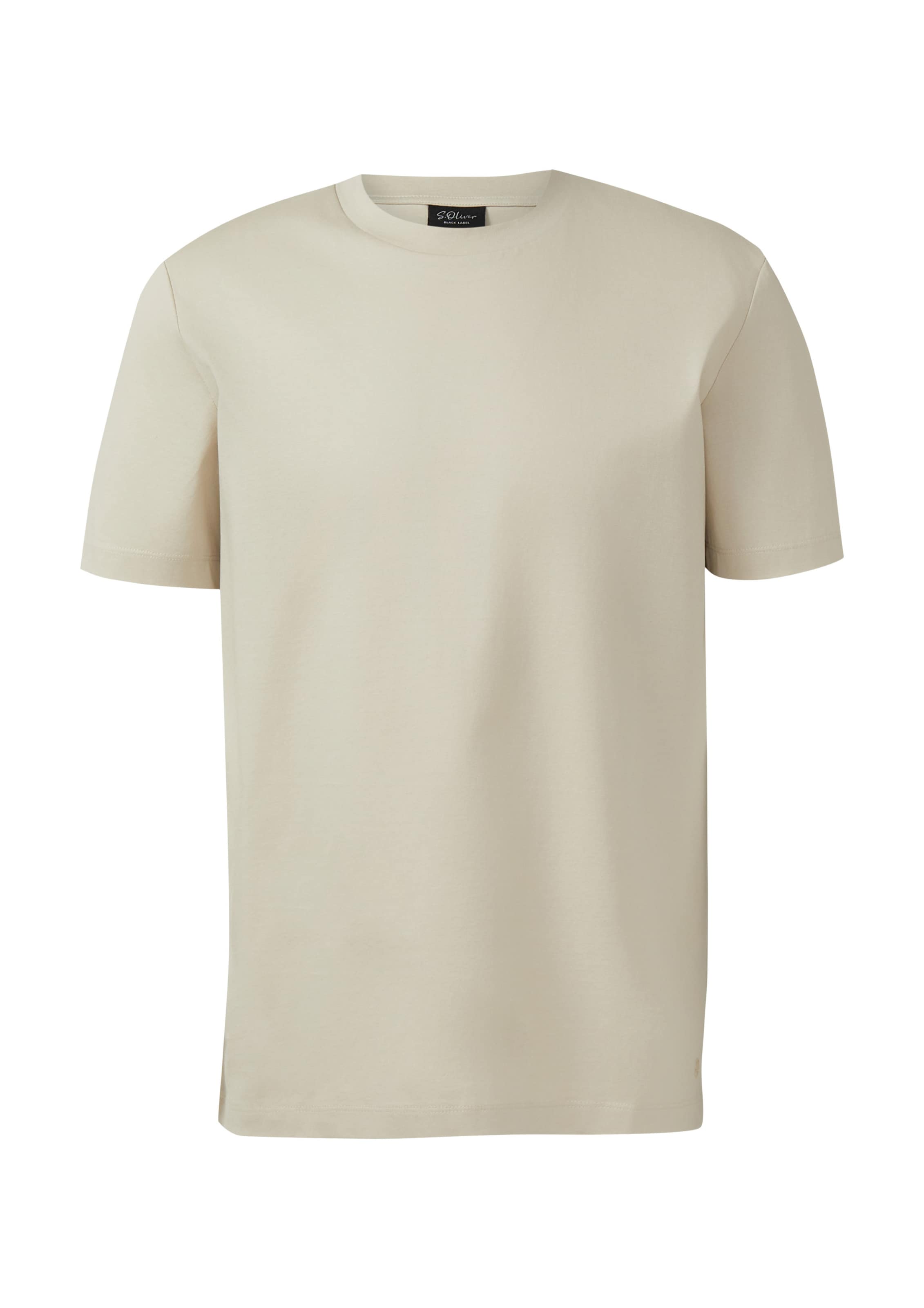 s.Oliver T-Shirt in Beige: Vorderseite