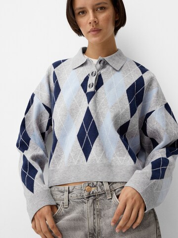 Bershka Sweater in Blue
