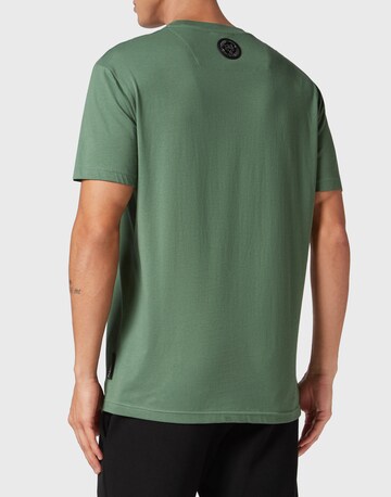 Plein Sport - Camiseta 'Chrome Tiger' en verde