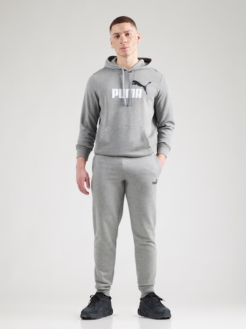 PUMA Конический (Tapered) Спортивные штаны 'ESS No. 1' в Серый