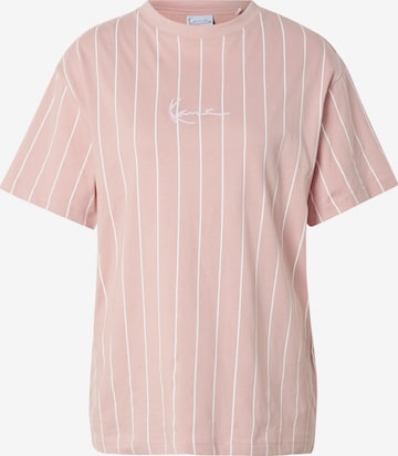Karl Kani - Camisa em rosa: frente
