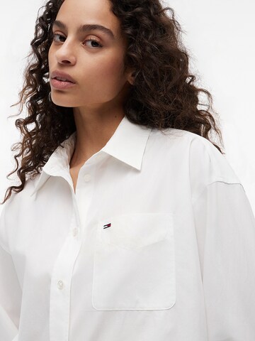 Chemisier Tommy Jeans en blanc
