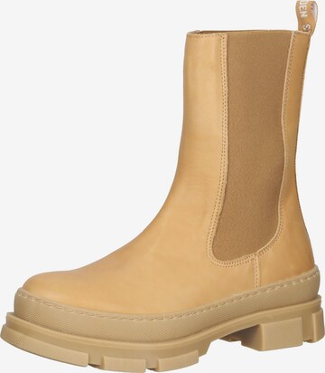 STEVE MADDEN Chelsea Boots in Beige: front