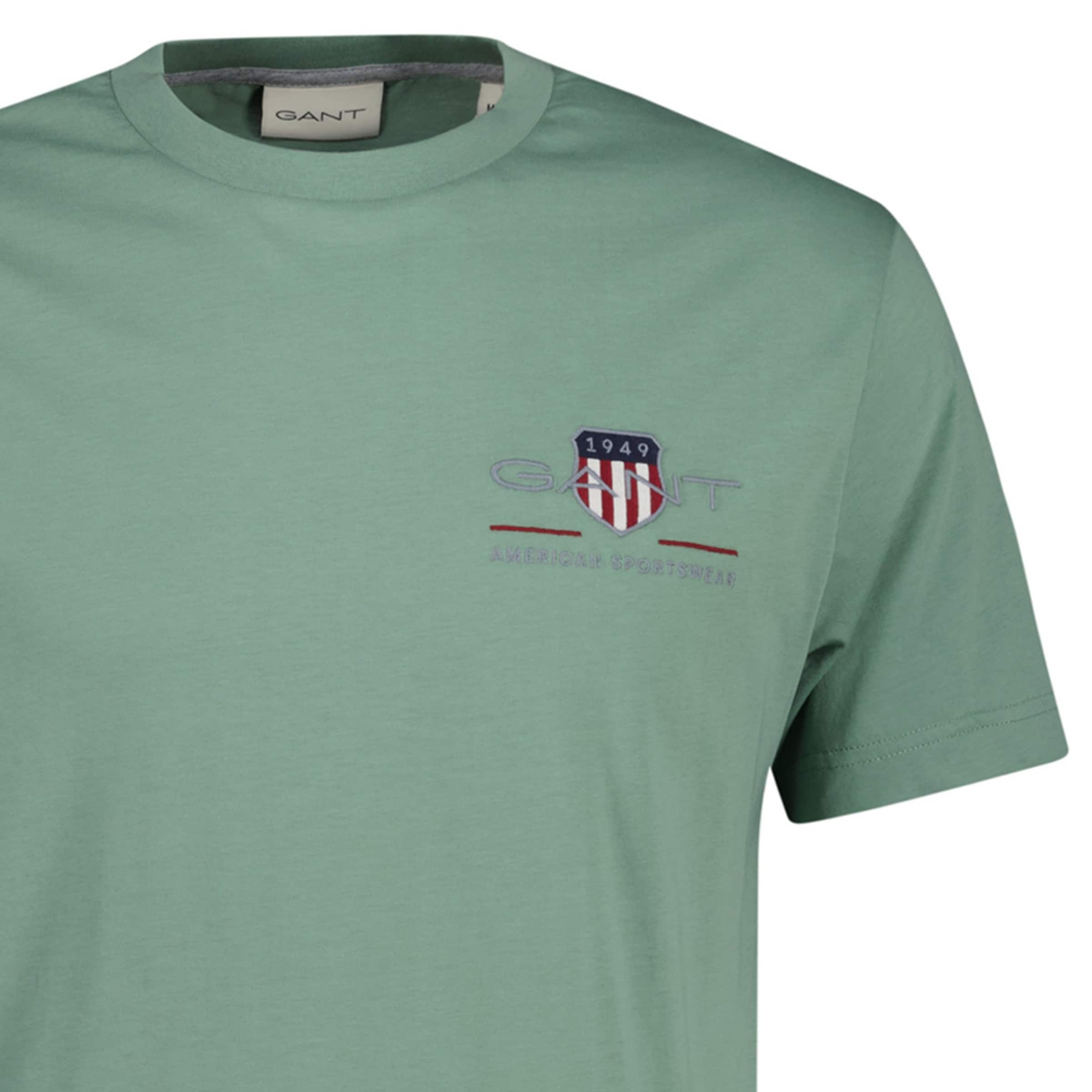 GANT Shirt in Groen
