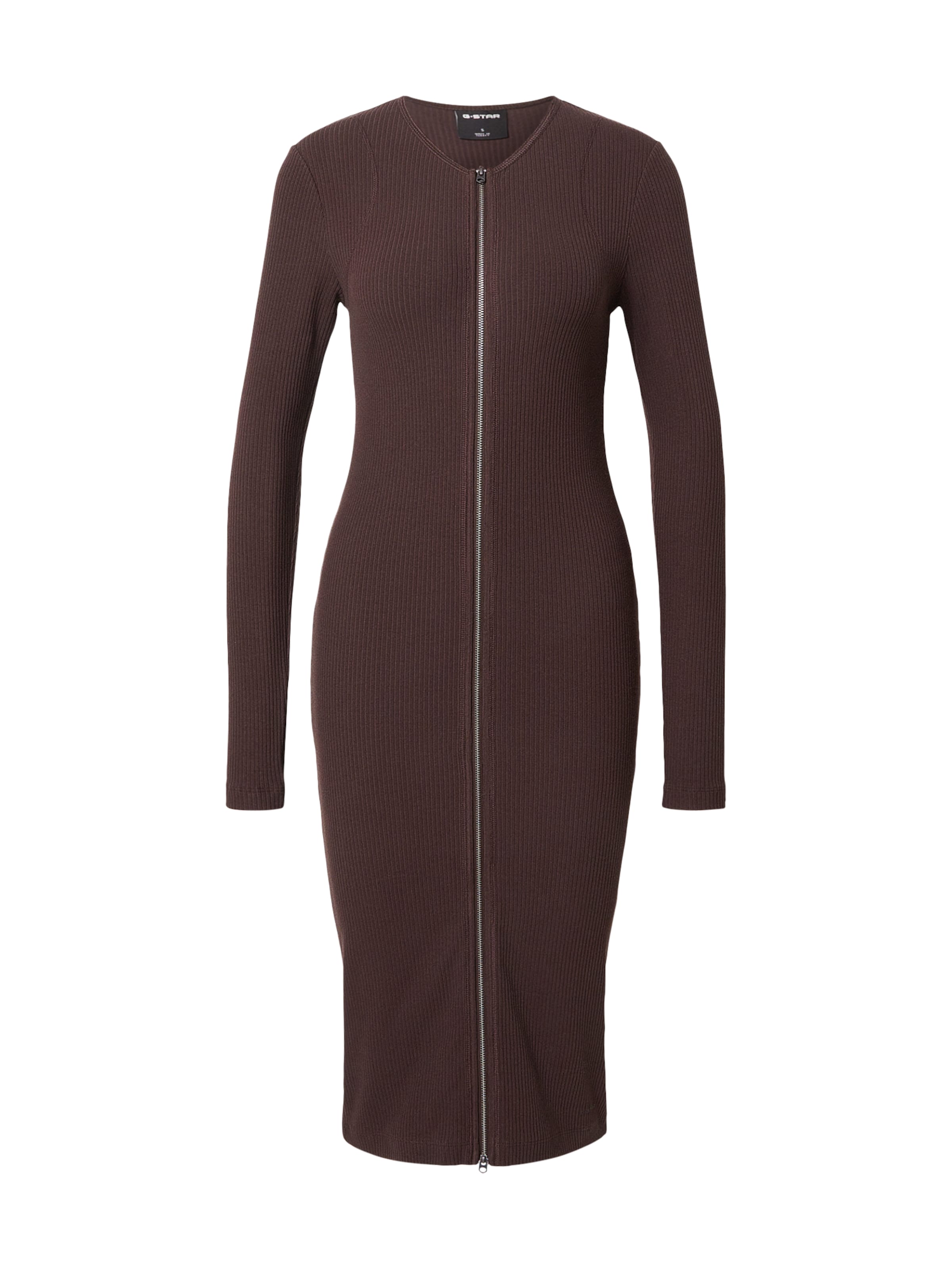 G-STAR Kleid in Braun: Vorderseite