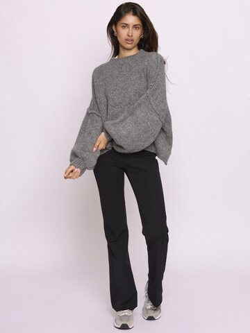 Lilavie Strickpullover ' L ' in Grau