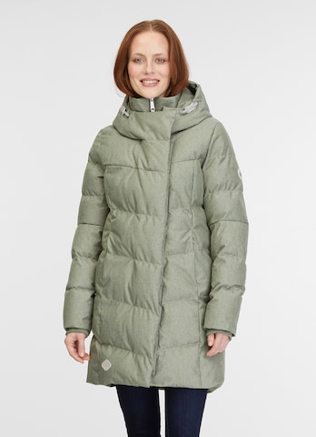 Ragwear Ragwear Steppjacke in Grün: Vorderseite
