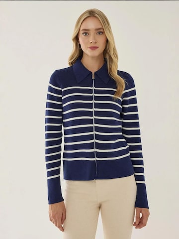 Hiccup - Casaco de malha em azul: frente