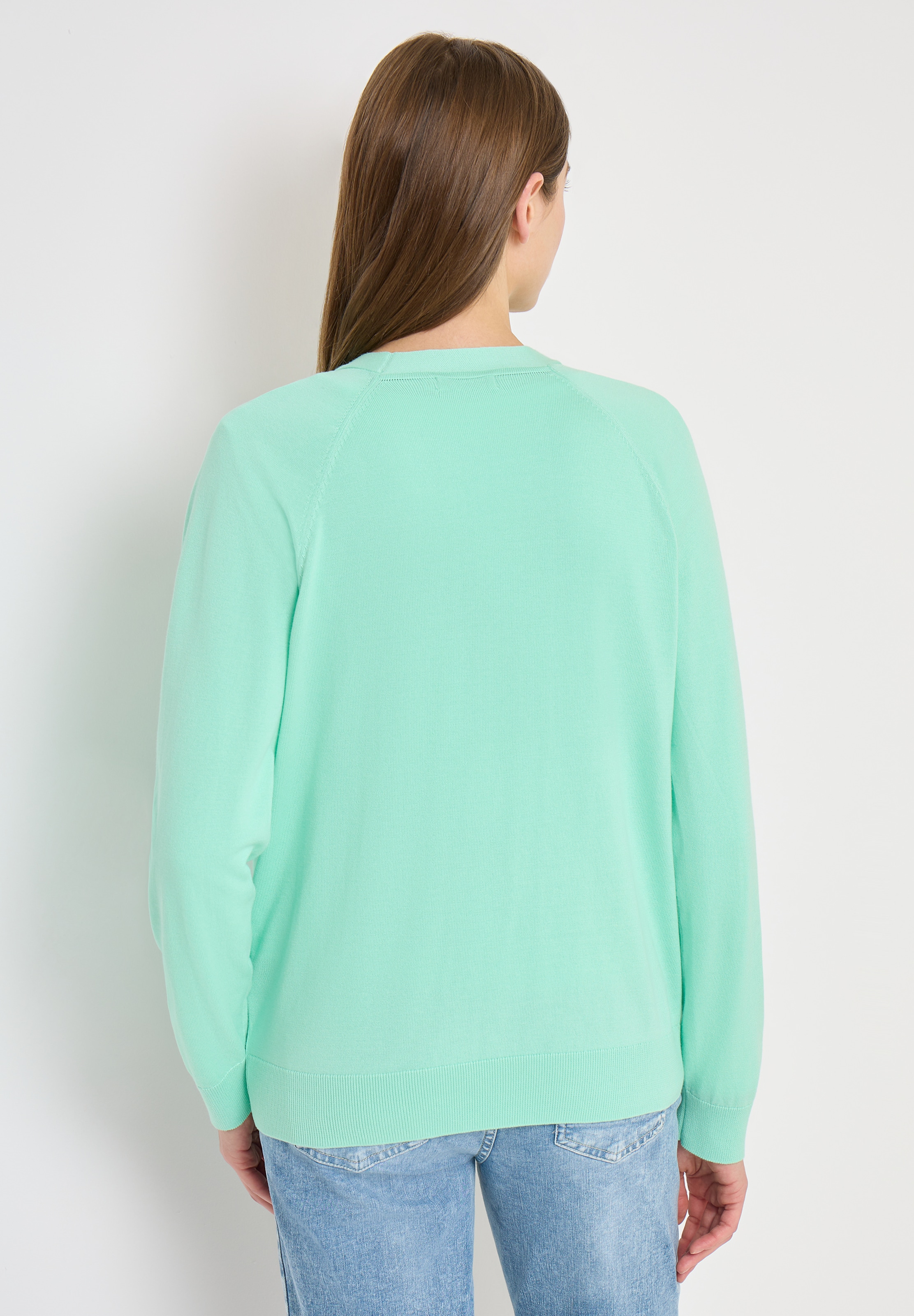 CECIL Knit Cardigan in Green