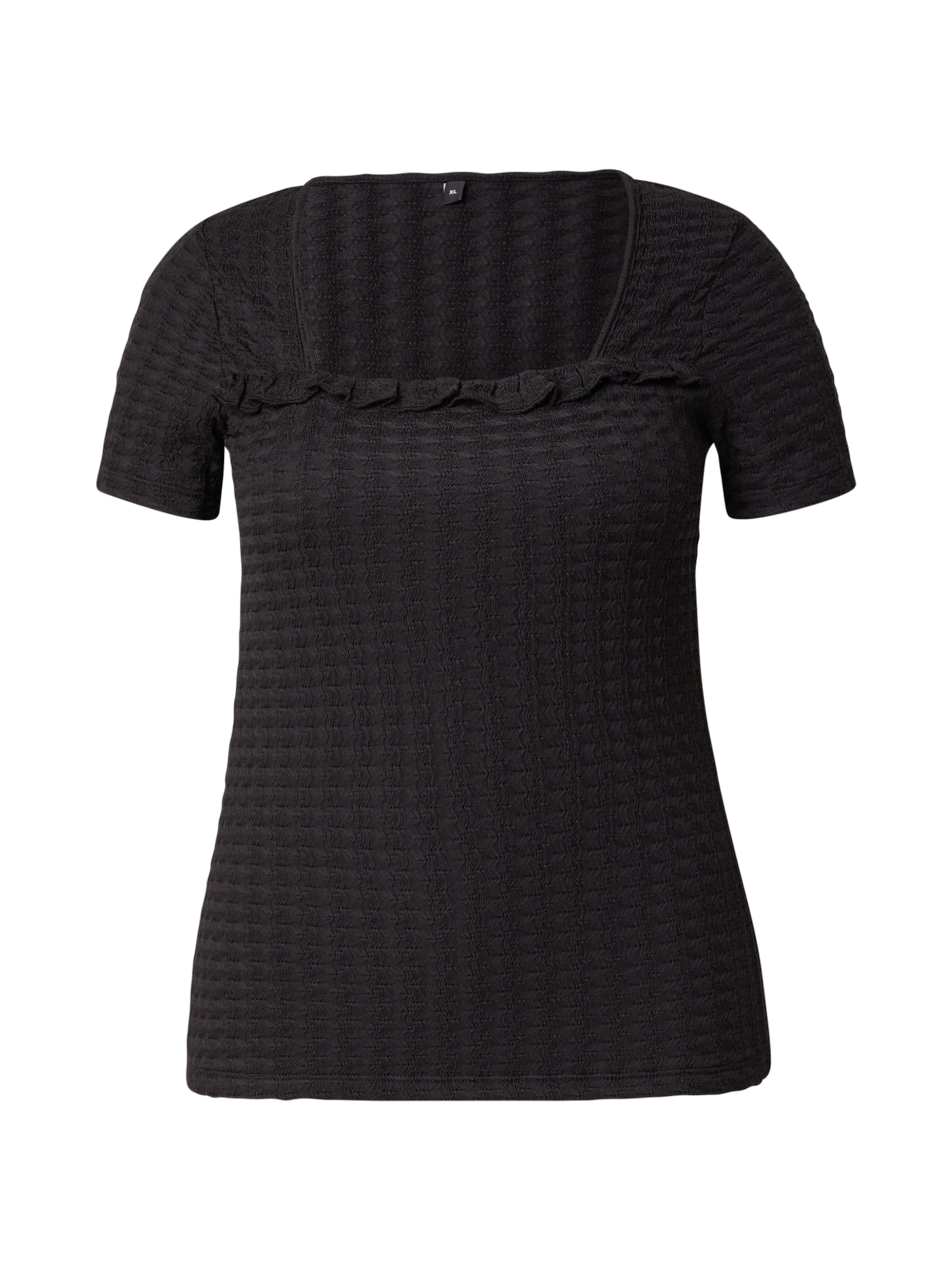 Trendyol Curve Halenka – černá: přední strana