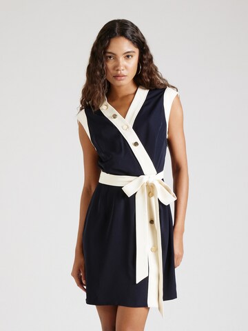 Karen Millen Kleid in Blau: Vorderseite
