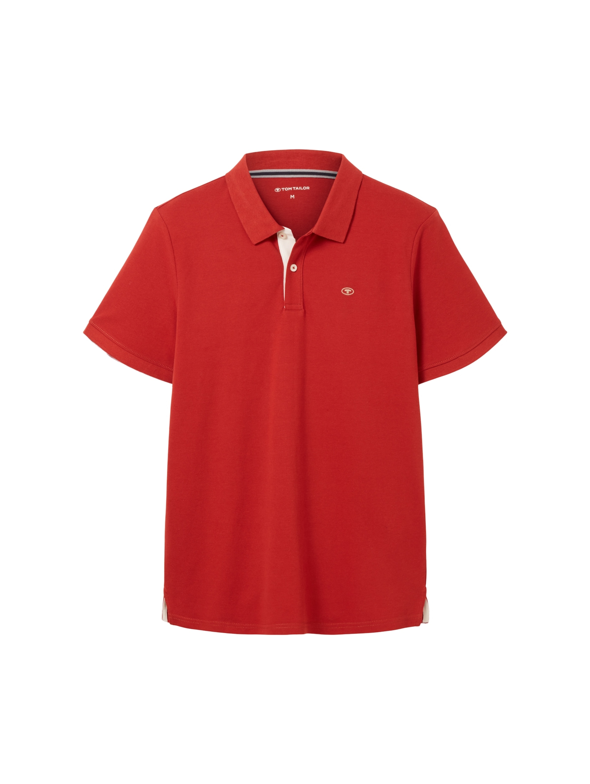 TOM TAILOR - Camisa em vermelho: frente