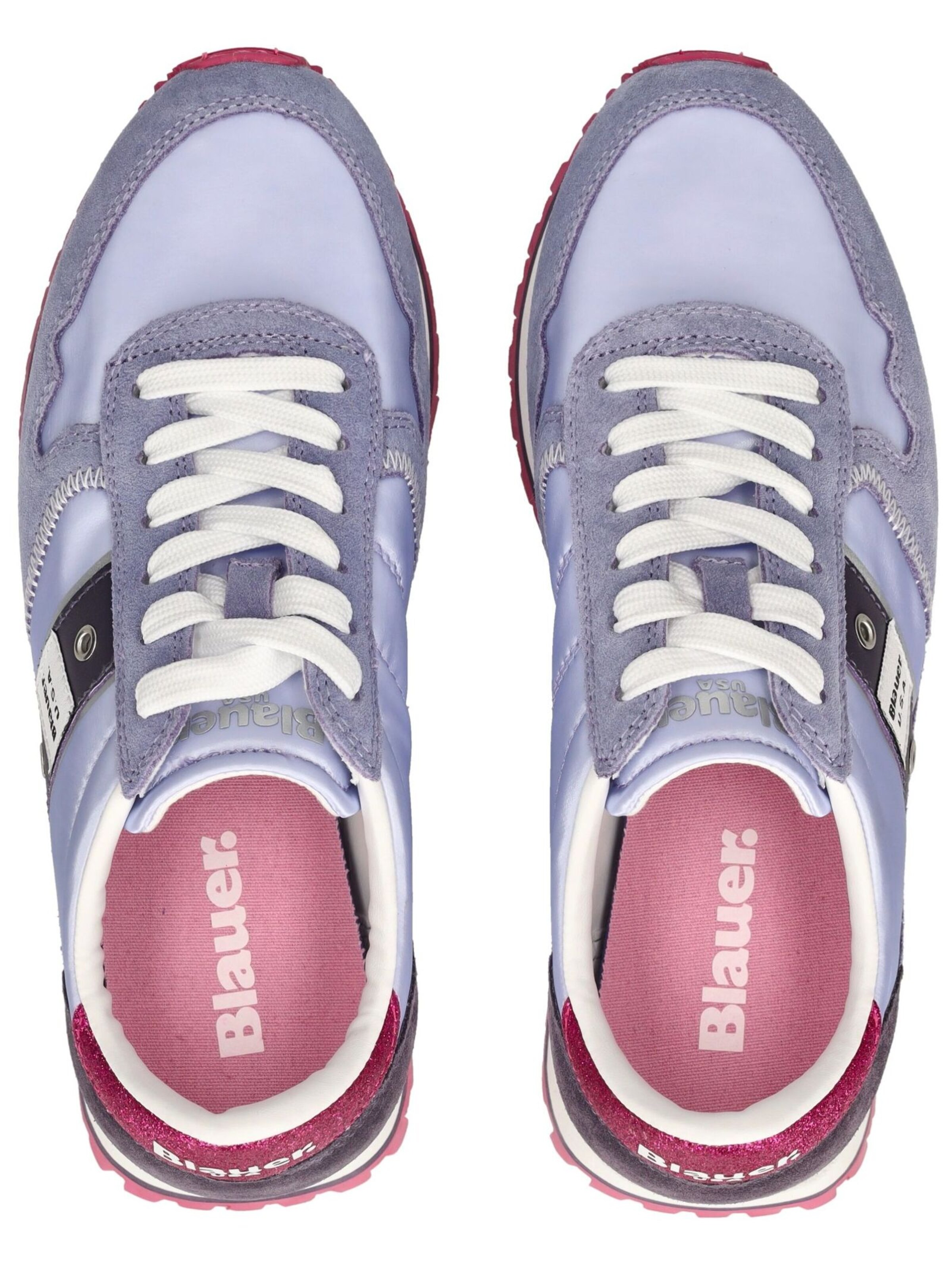 Baskets basses Blauer.USA en violet
