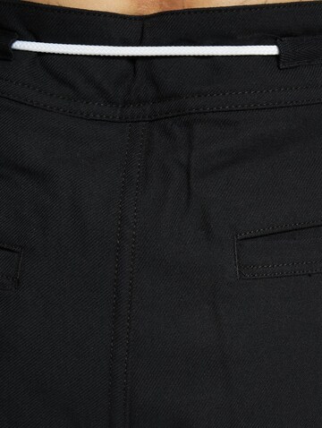 Wide leg Pantaloni sportivi di CONVERSE in nero