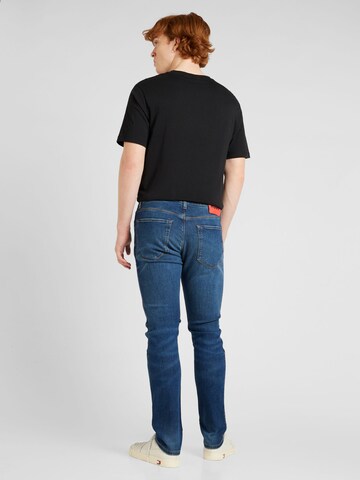 HUGO Slimfit Jeans '734' in Blauw