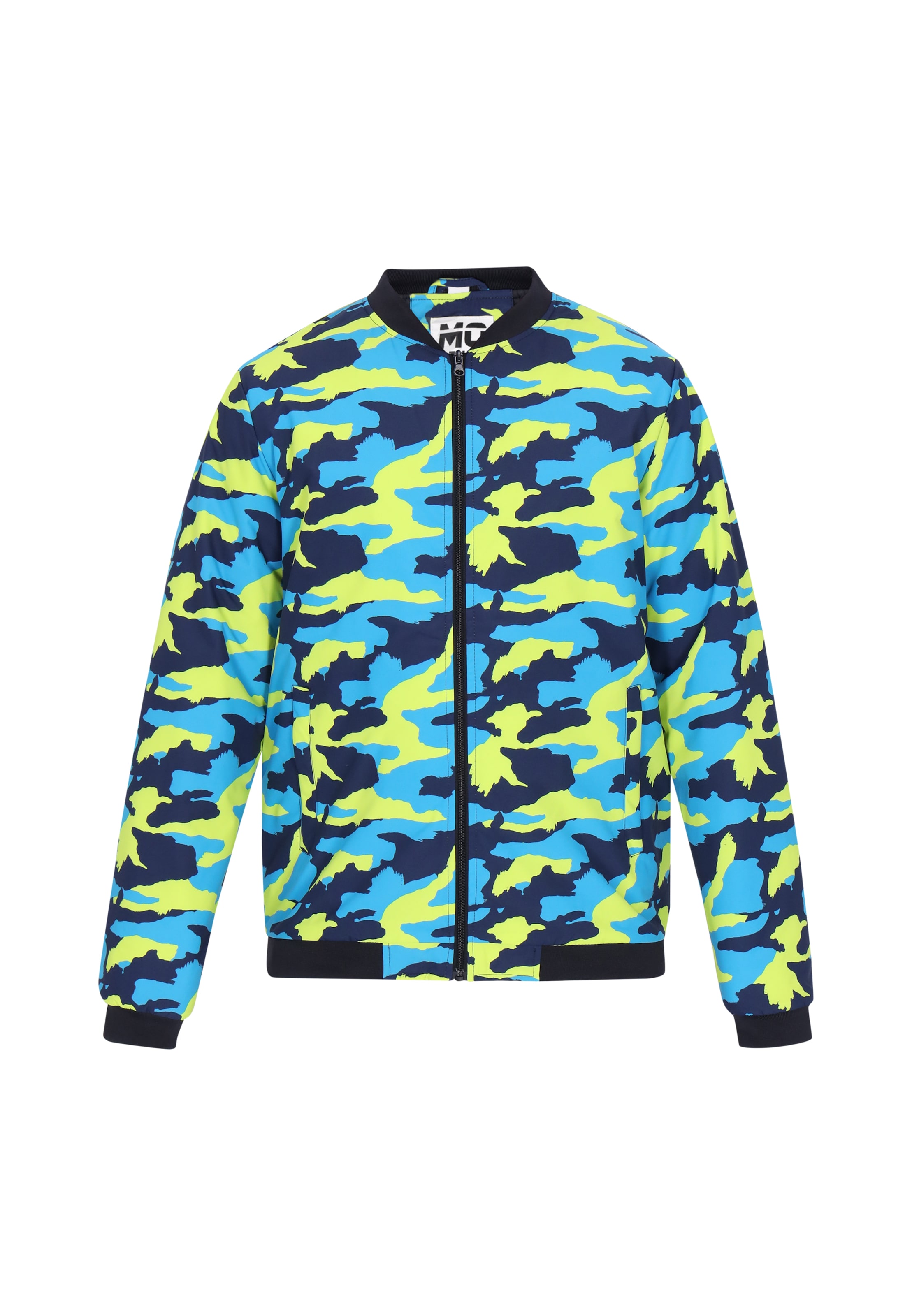 Mo ATHLSR Jacke in Blau: Vorderseite