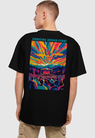 Merchcode Shirt 'Dance Under Stars' in Black: front