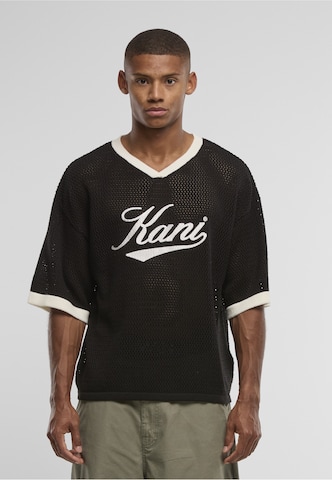 Karl Kani Svetr 'Varsity' – černá: přední strana