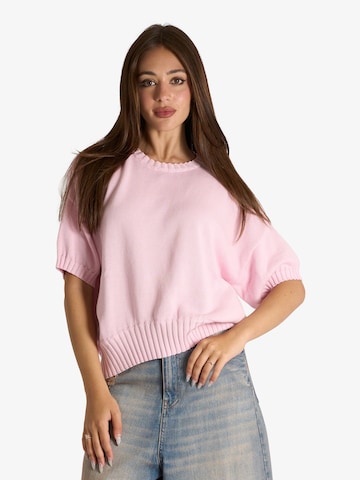 ViCOLO Sweater in Pink: front