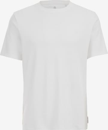 T-Shirt WE Fashion en blanc : devant