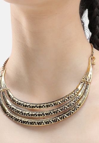 SOHI Necklace ' Becka ' in Gold: front