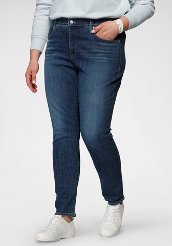 Levi's® Plus Skinny Jeans in Blau: Vorderseite
