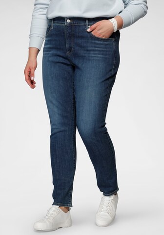 Levi's® Plus Skinny Jeans in Blue: front