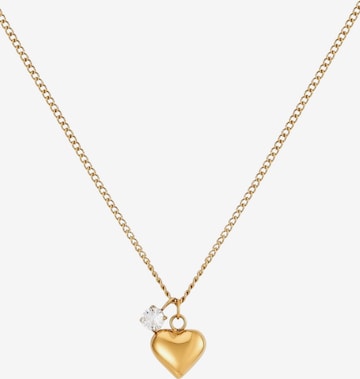 Chaîne 'Herz' GOOD.designs en or : devant