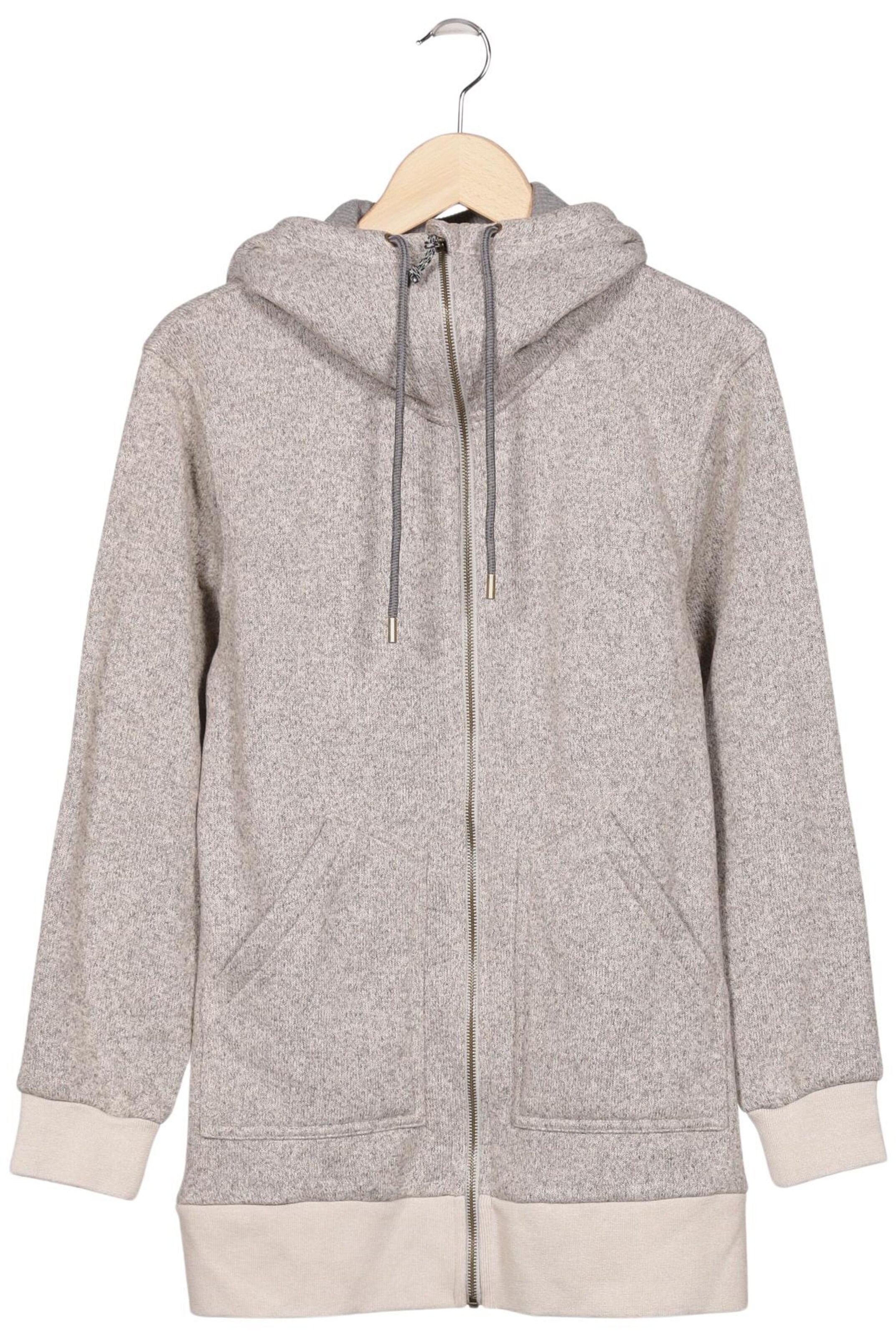 BURTON Sweatshirt & Zip-Up Hoodie in XS in Grey: front