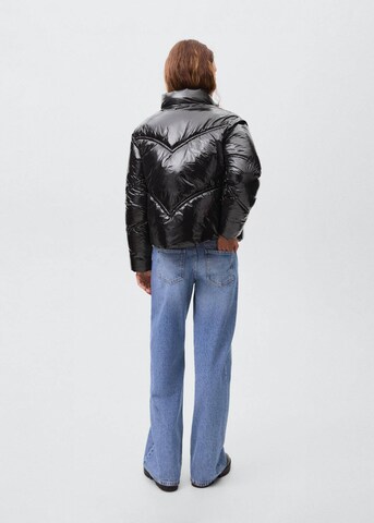 MANGO TEEN Between-Season Jacket in Black