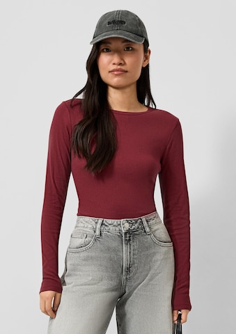 QS Shirt in Red: front