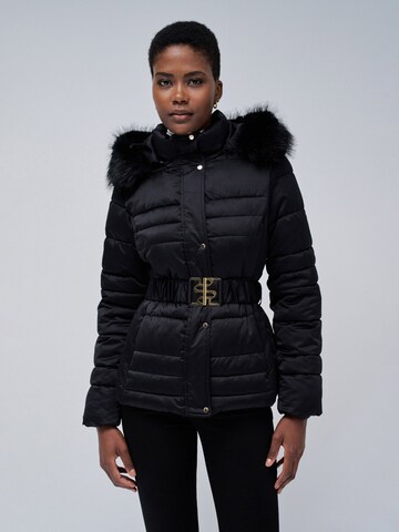 Veste d’hiver Salsa Jeans en noir : devant