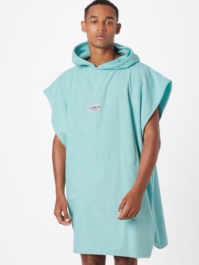 PARI Bademantel'SWIM CLUB' in blau, Modelansicht