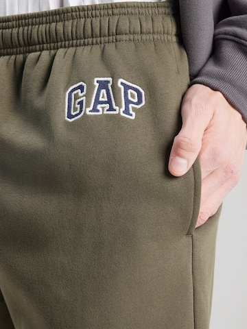 GAPTapered Hlače 'HERITAGE' - zelena boja