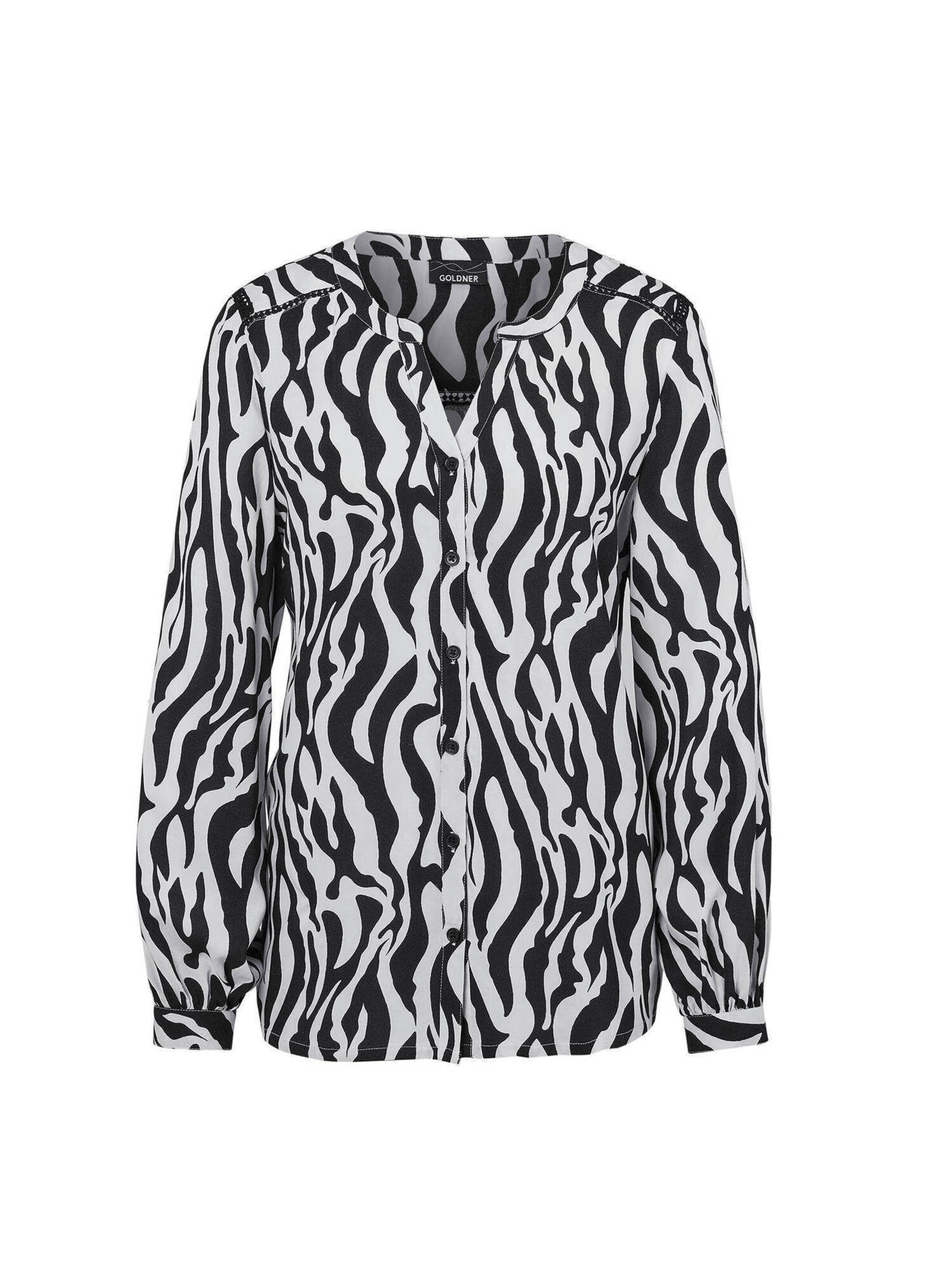 Chemisier Goldner en noir : devant