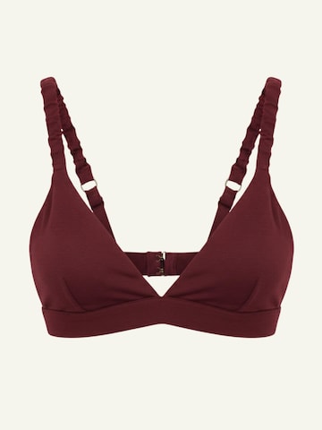 Bustino Reggiseno 'SeaCell' di ZUBEK in rosso: frontale