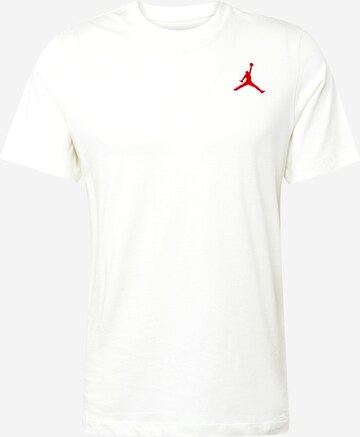 Jordan - Camisa 'JUMPMAN' em bege: frente